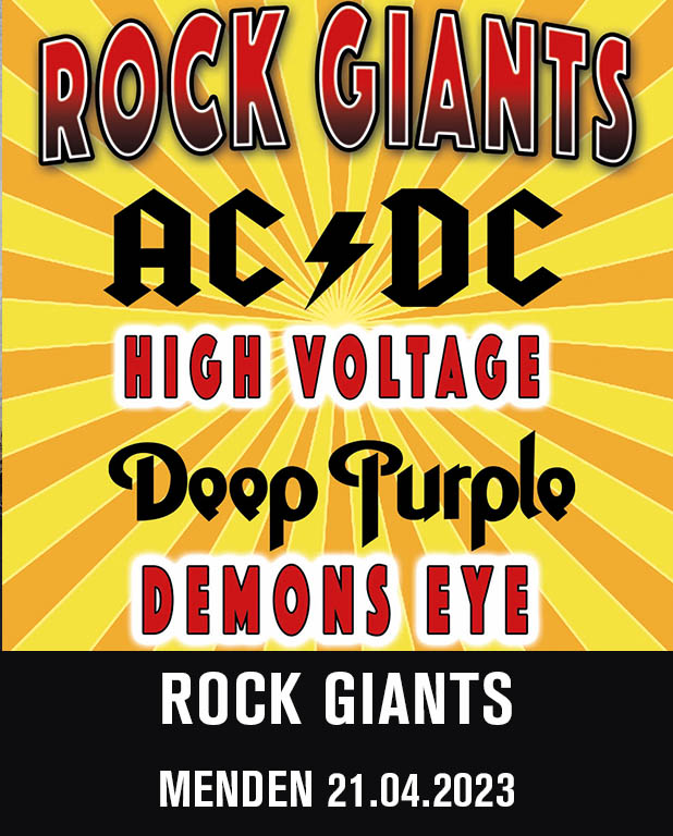 Rock Giants mit AC/DC und Deep Purple