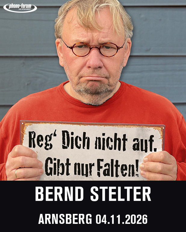 Bernd Stelter Arnsberg 2026