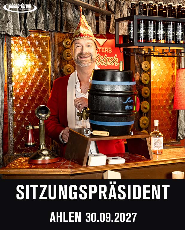 Sitzungspräsident Ahlen